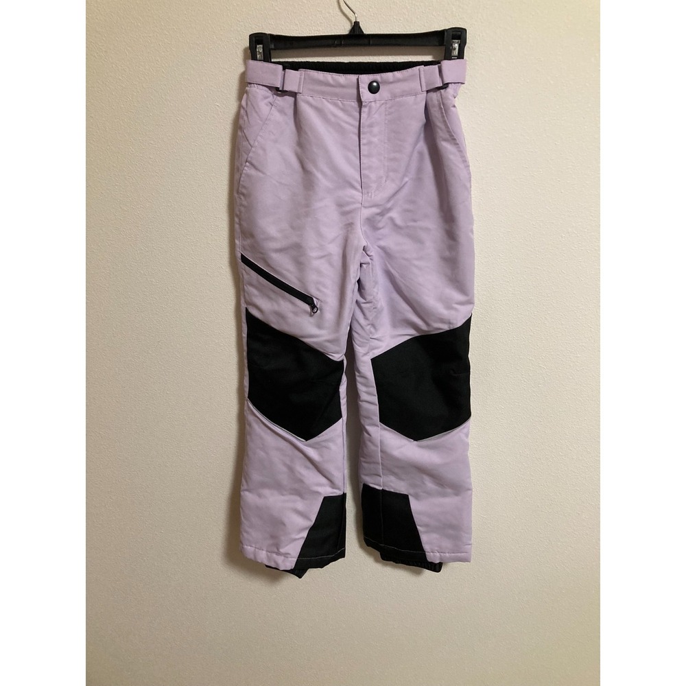 Swisstech Swiss‎ Tech Girls Size Medium (7-8) Snow Pants Black Purple Lavendar